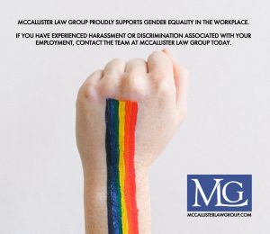 McCallister Law Group supports workplace gender equality.