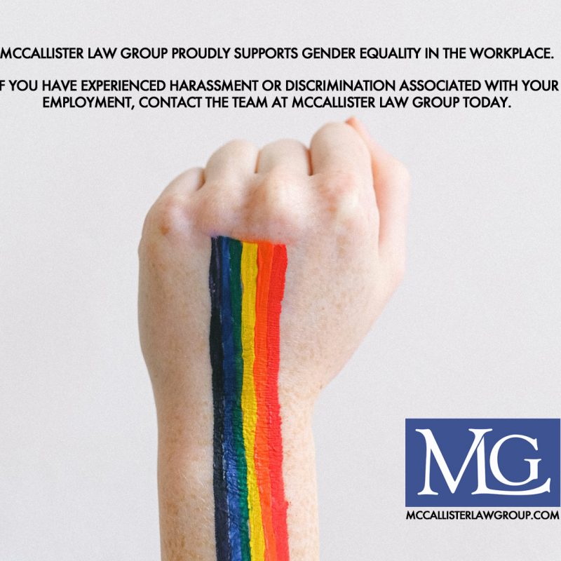McCallister Law Group supports workplace gender equality.